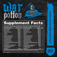 War Potion Pre-Workout: Steel Blue Raspberry